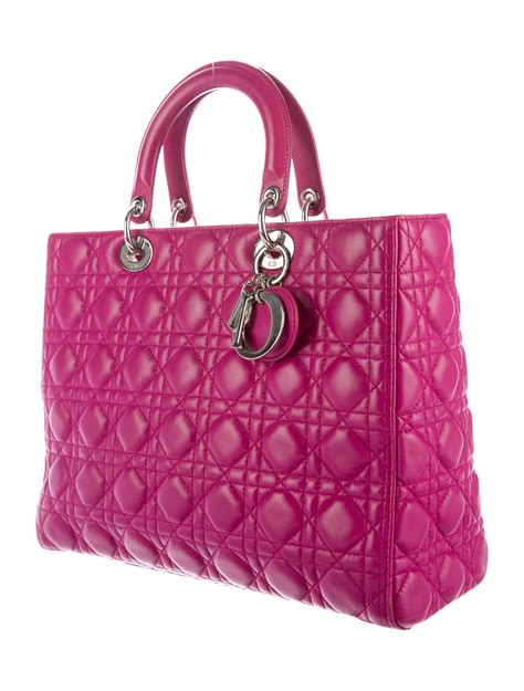 christian dior lady dior large bag